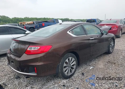 2014 Honda Accord Ex-L from USA, damaged, VIN 1HGCT1B84EA007727